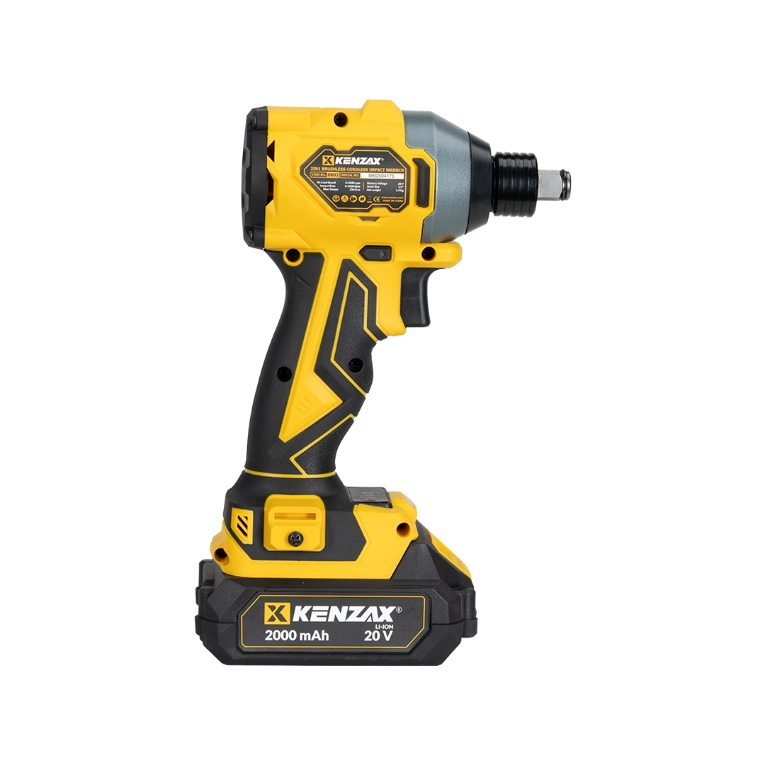 بکس شارژی 1/2 اینچ دوکاره براشلس | 8802 3