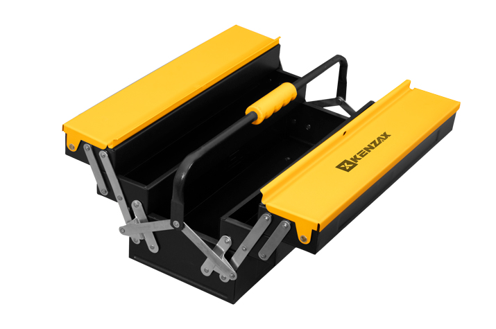 جعبه ابزار اتومات فلزی سه طبقه 40 سانت | KTB-1403 5