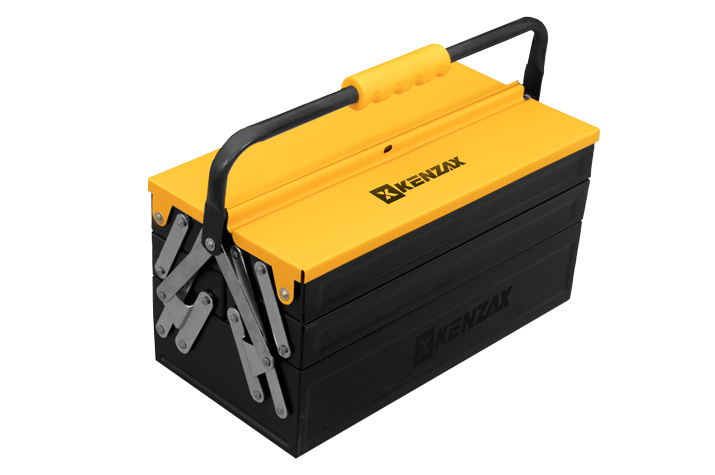 جعبه ابزار اتومات فلزی سه طبقه 40 سانت | KTB-1403 1