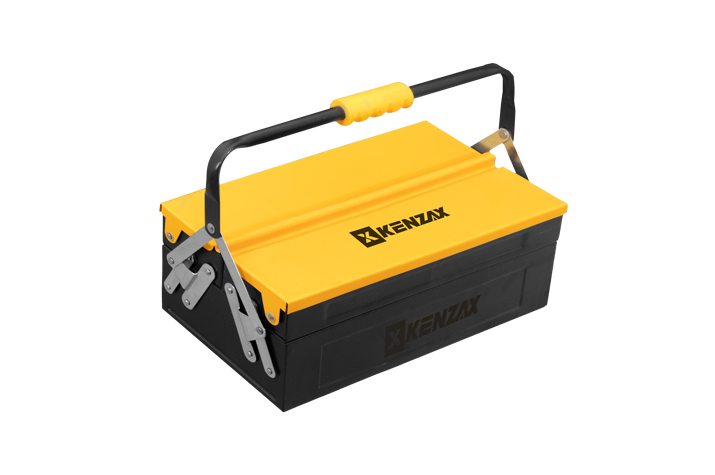 جعبه ابزار اتومات فلزی دو طبقه 30 سانت | KTB-1302 1