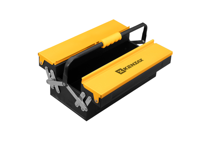 جعبه ابزار اتومات فلزی دو طبقه 30 سانت | KTB-1302 2