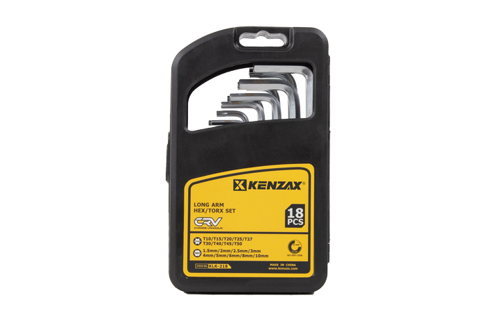 ست 18 پارچه آلن بلند کروم وانادیوم | KLK-218 3