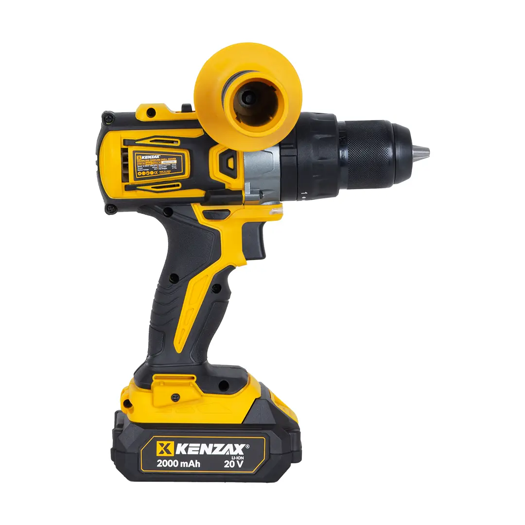 دریل پیچ گوشتی شارژی 20 ولت دوسرعته چکشی 60 نیوتن متر دو باتری | 8861 8